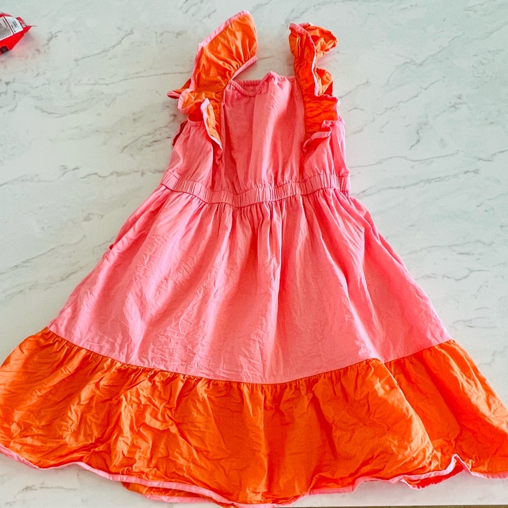 Bisby Kids Orange/Pink Dress